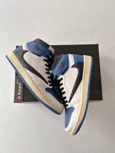 Air Jordan Retro 1 High "Fragment Travis Scott'' - Görsel 8