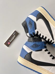 Air Jordan Retro 1 High "Fragment Travis Scott'' - Görsel 4