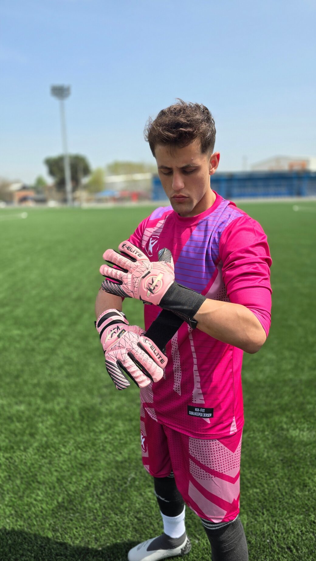 Kx Strong -Negatif Kesim- Pro Maç Eldiveni 'Pembe' - Image 3