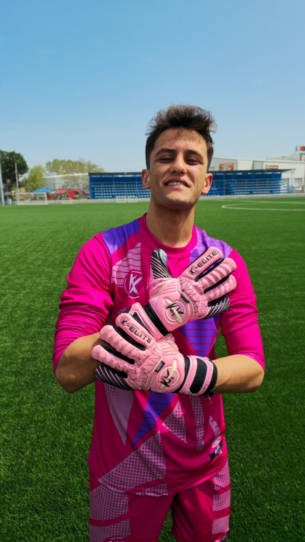 Kx Strong -Negatif Kesim- Pro Maç Eldiveni 'Pembe' - Image 2