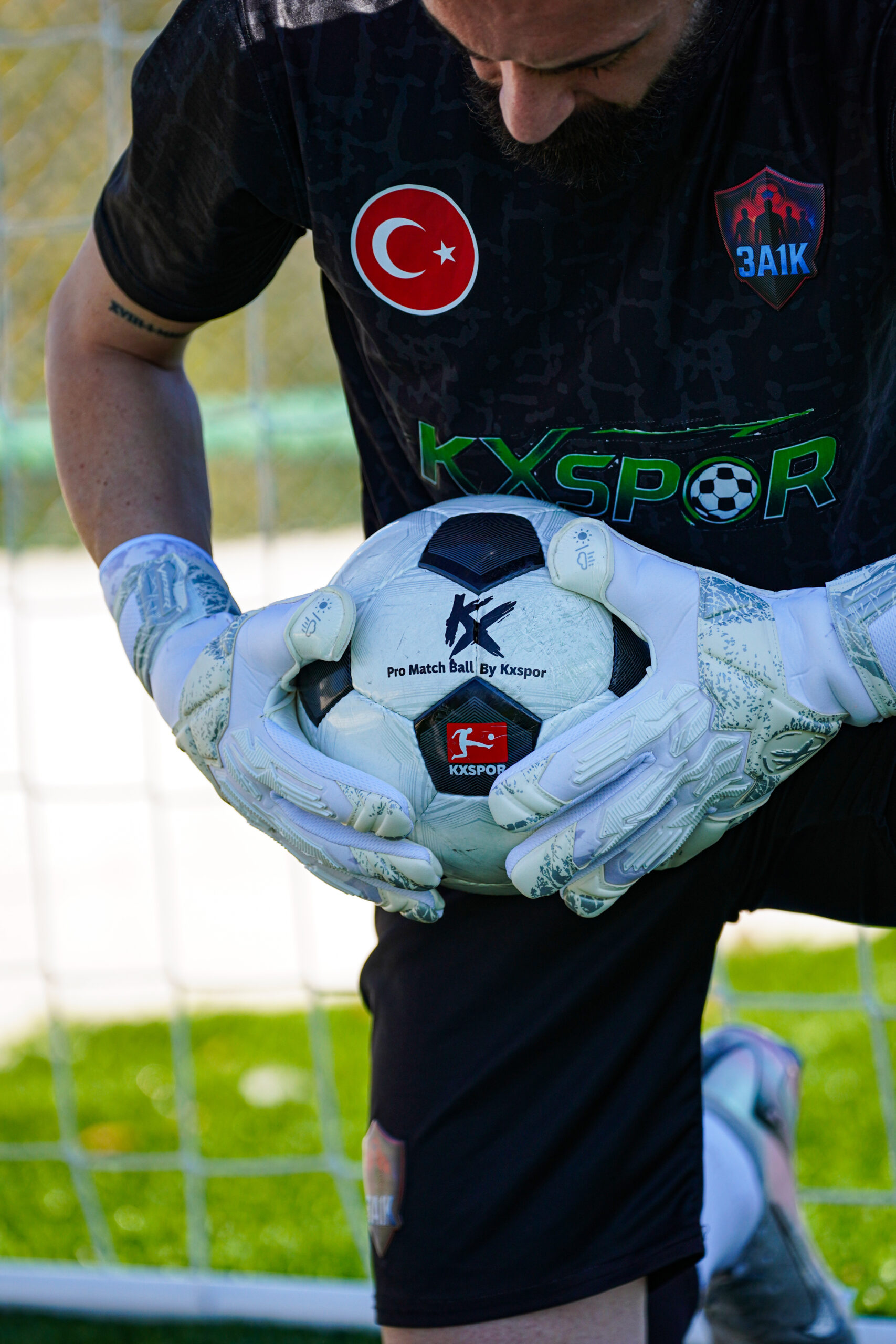 Kx ‘Viper’ Negatif Kesim Profesyonel Maç Eldiveni - Image 5