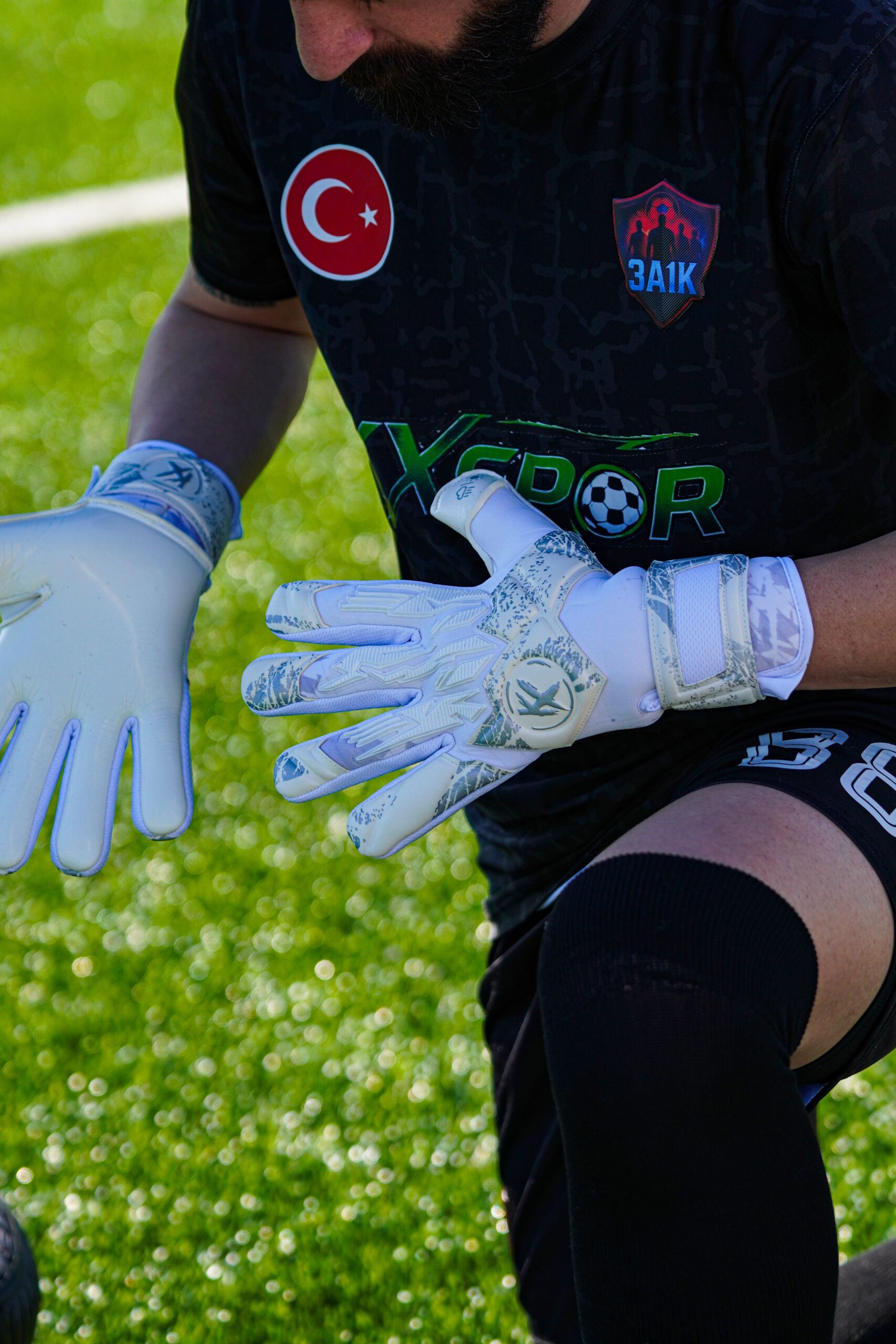 Kx ‘Viper’ Negatif Kesim Profesyonel Maç Eldiveni - Image 7