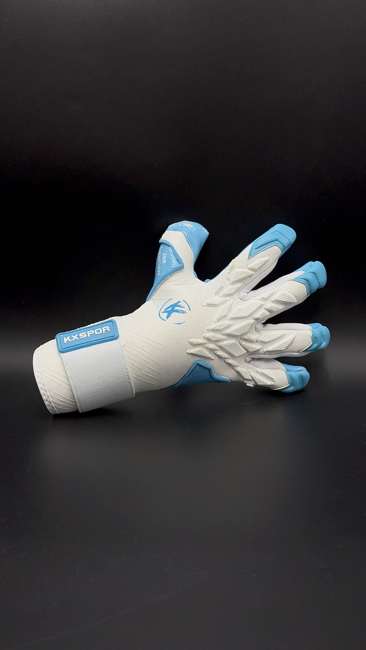 Yeni Kx ‘CRAZY -AQUA’ Profesyonel Kaleci Eldiveni - Image 8
