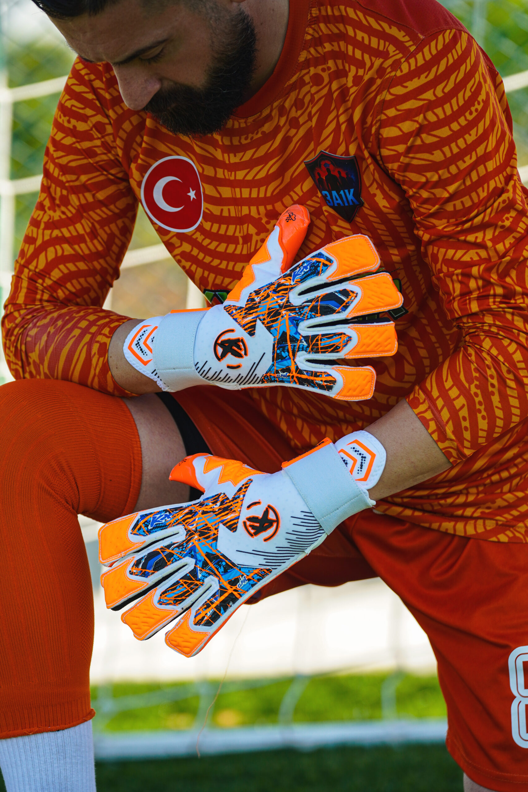 Yeni Kx -CLAW- Profesyonel Kaleci Eldiveni - Image 12