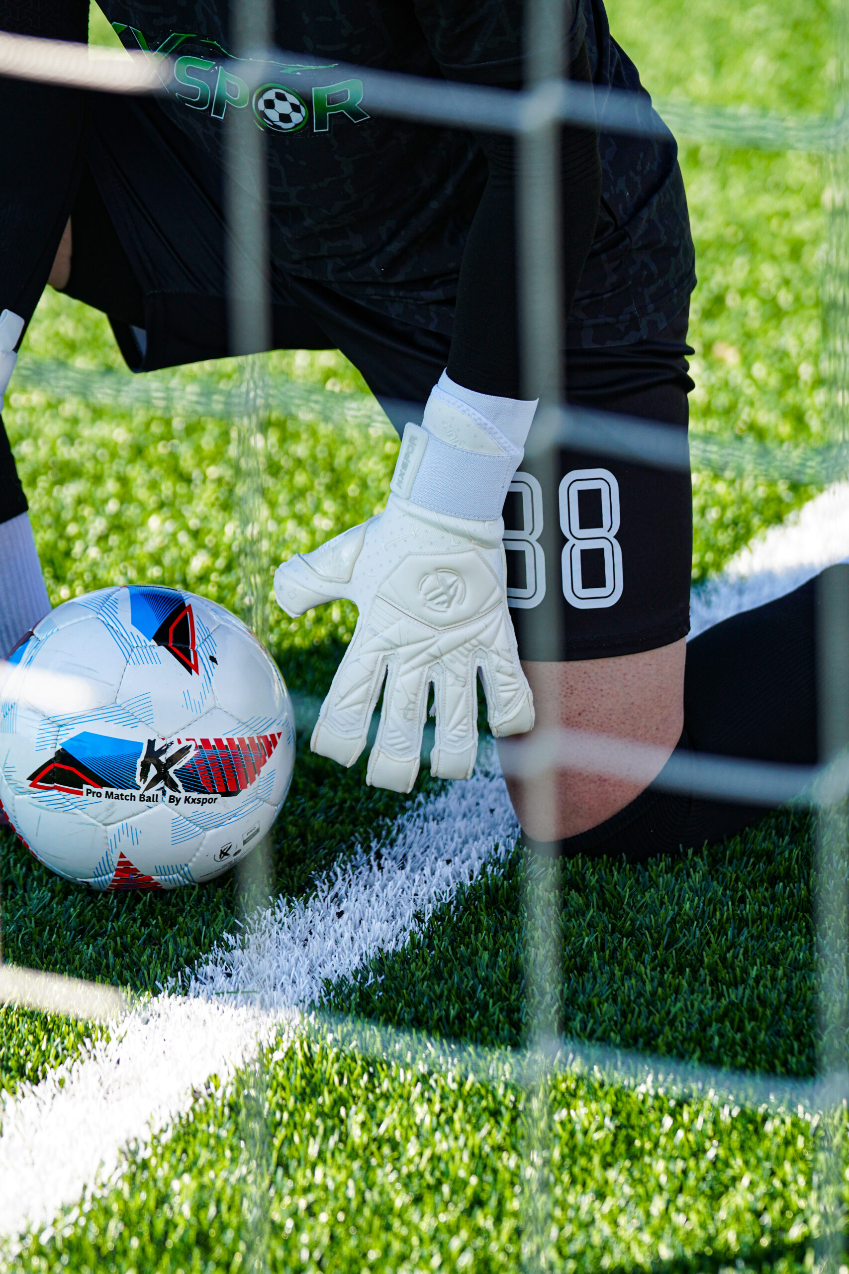 Yeni Kx -Titanium- Profesyonel Kaleci Eldiveni - Image 12