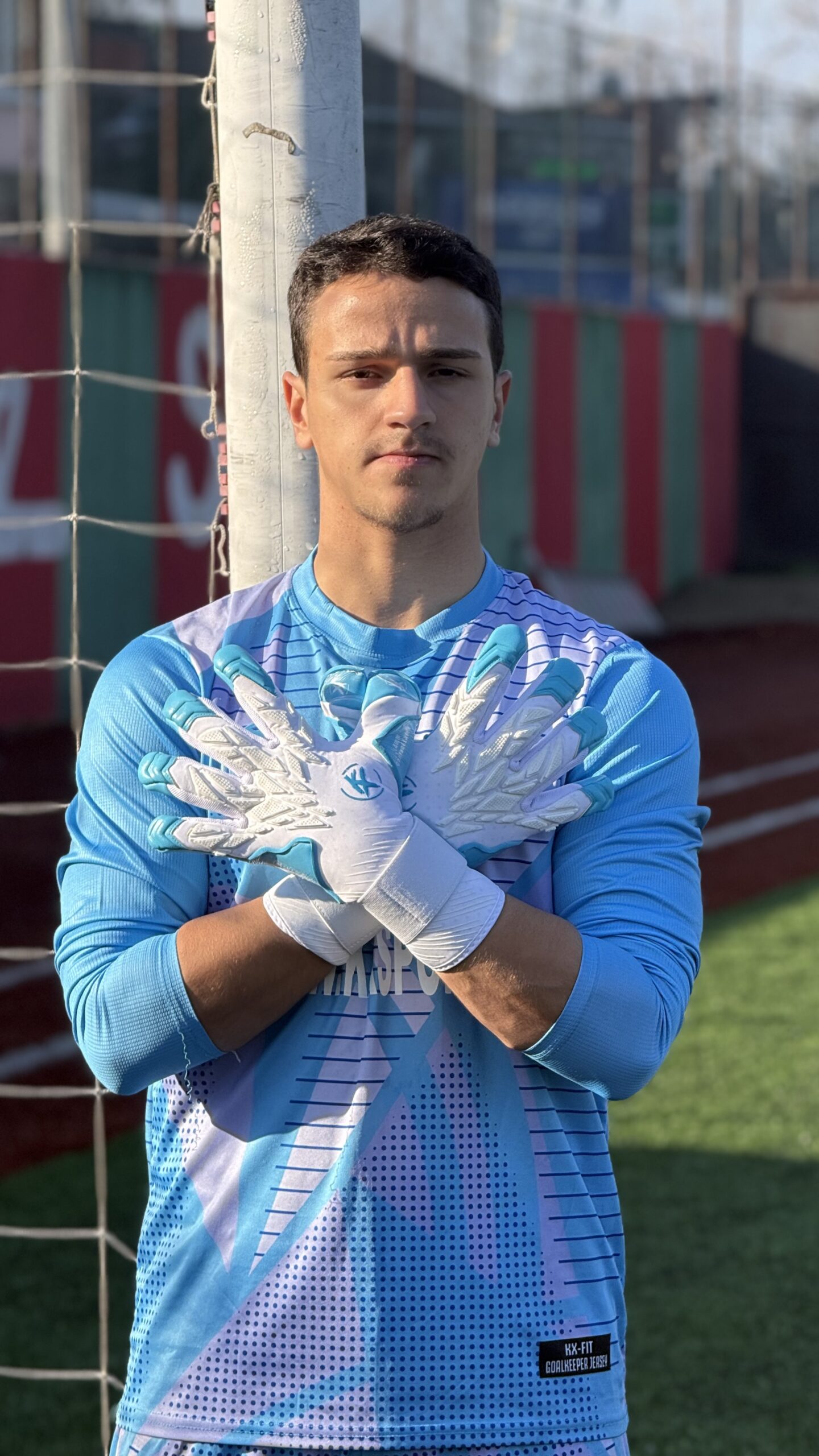 Yeni Kx ‘CRAZY -AQUA’ Profesyonel Kaleci Eldiveni - Image 11