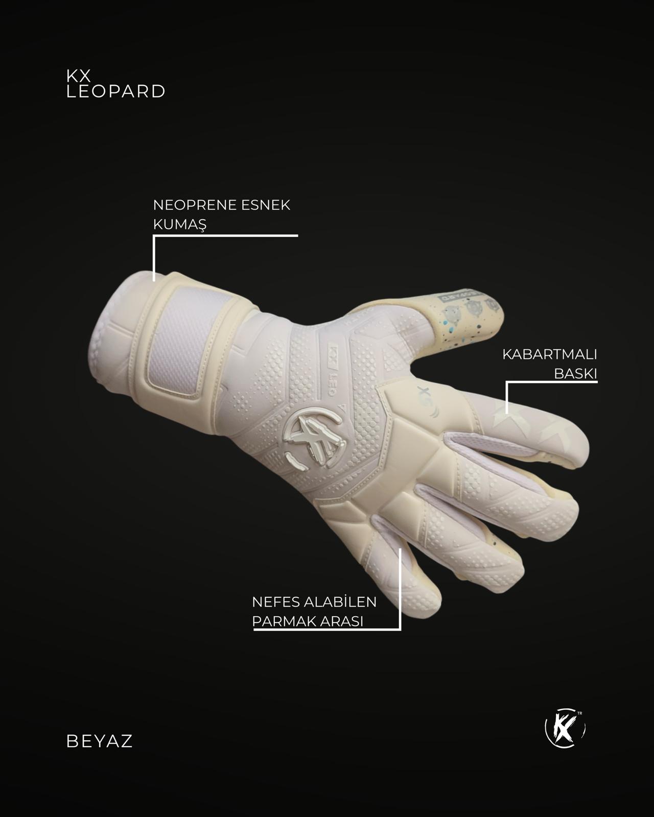 Kx -LEOPARD- Yarı Profesyonel Kaleci Eldiveni