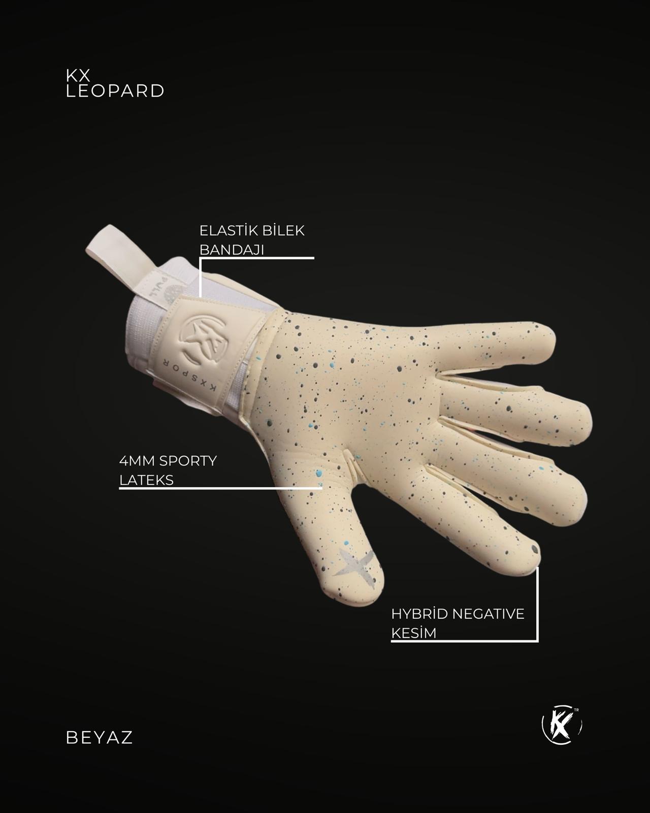 Kx -LEOPARD- Yarı Profesyonel Kaleci Eldiveni - Image 2
